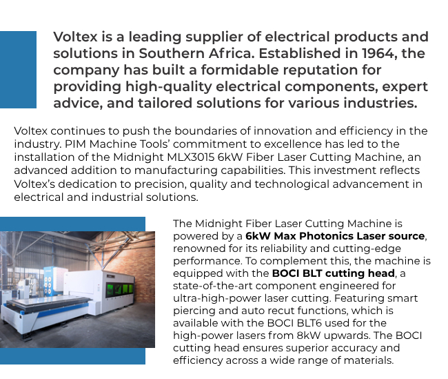 Voltex is a leading supplier of electrical products and solutions in Southern Africa.